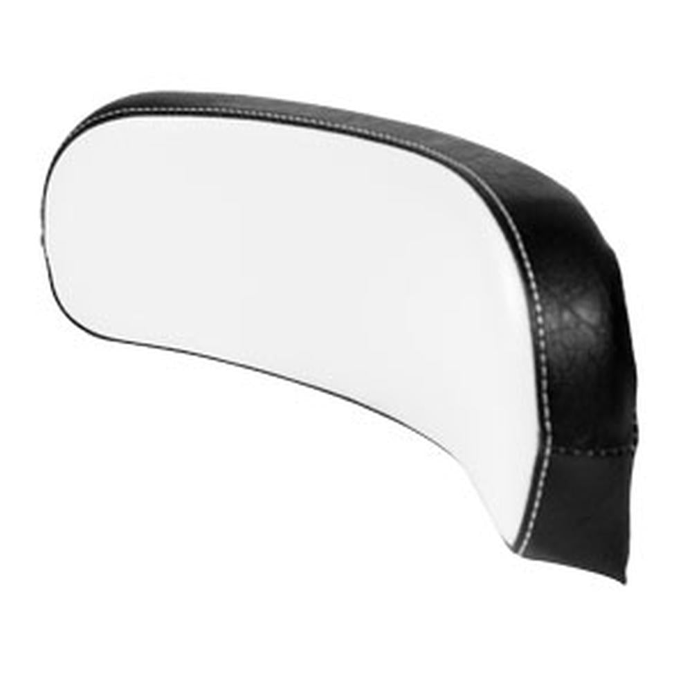 Seat Cushion Backrest - Vinyl Black and White Fits International 706 806 IH33B