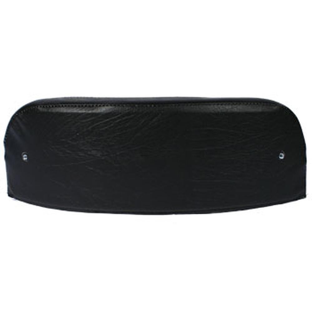 Seat Cushion Backrest - Vinyl Black and White Fits International 706 806 IH33B