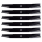 95-078 DIXON, Fits Husqvarna 539105711 60 Cut Blades Set of 6"