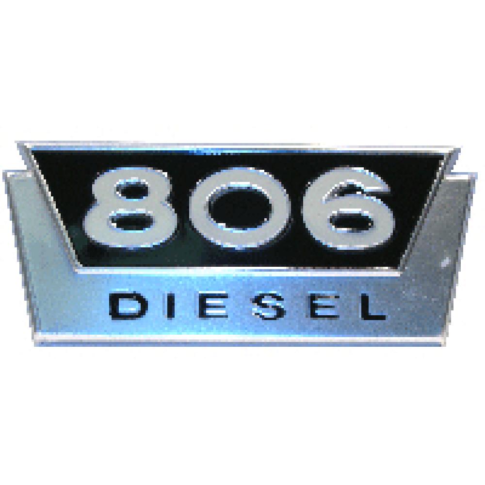 381558R1 New Side Number Emblem Fits Case-IH Tractor Model 806 Diesel