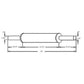 3821782M91 3821782V91 Muffler Fits Massey Ferguson Diesel Models 30D 265 275
