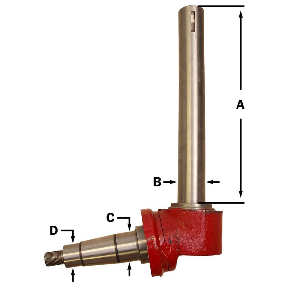 Spindle Fits 560 656 706 756 806 826 856 383912R1 383912R92 383912R92-A
