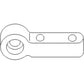 Control Tube Support Assembly Lever Fits 1026 1066 1206 1256 1456 1466 1566 1568