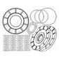 1975468C2 Brake Disc Kit Fits FARMALL 706 756 766 806 826 856 966 1026 1066