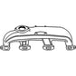 Manifold Fits Case/International Harvester Replaces 384290R21
