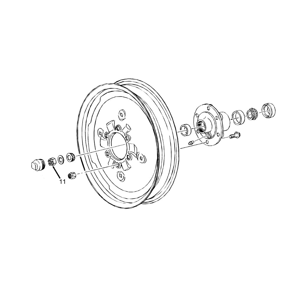 Fits New Holland Nut Part # 83910701