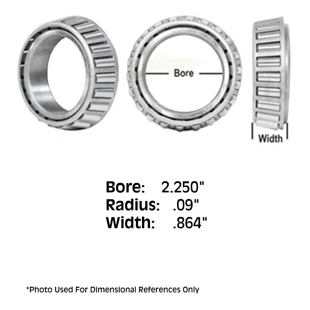 Tapered Roller Bearing Cone Fits Ford/New Holland Replaces 387-I