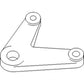 388196R1 New Center Trans Shift Lever Fits Case-IH Tractor Models 2544 666