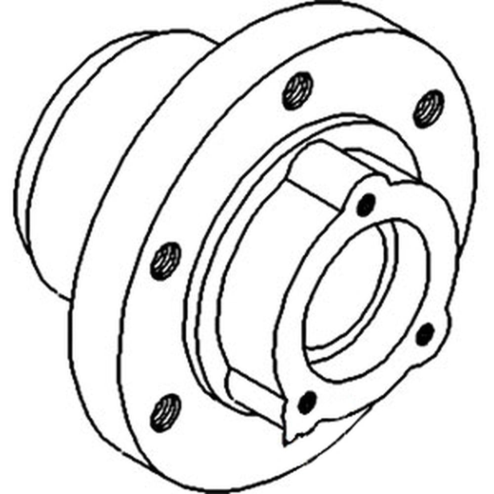 6 Bolt Front Wheel Hub Fits Case/International Harvester Replaces 370256R11