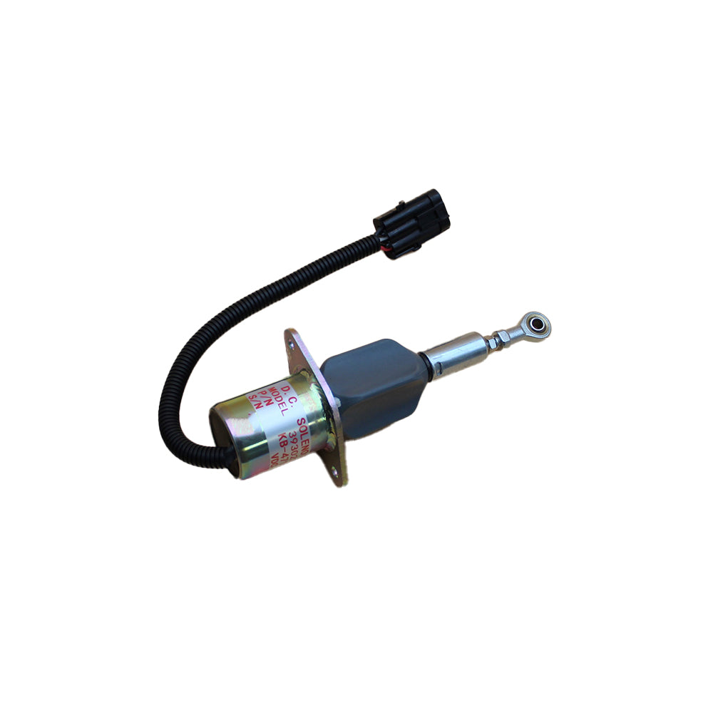 24 Volt Fuel Shutoff Solenoid 3928161 Fits Hyundai Excavators R305LC-7 R290LC-7