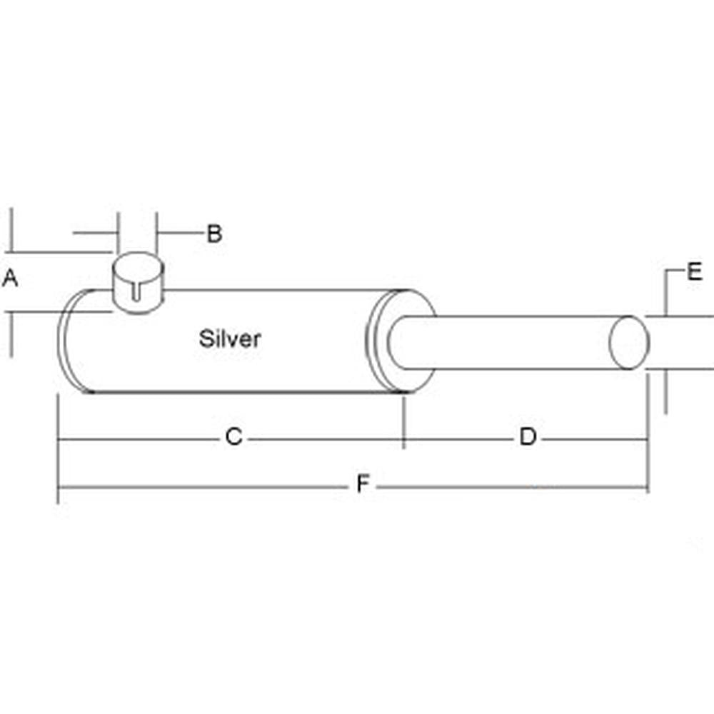 Clamp On Replacement Muffler #237550S / 39384 Fits Kohler /Fits Cub Cadet