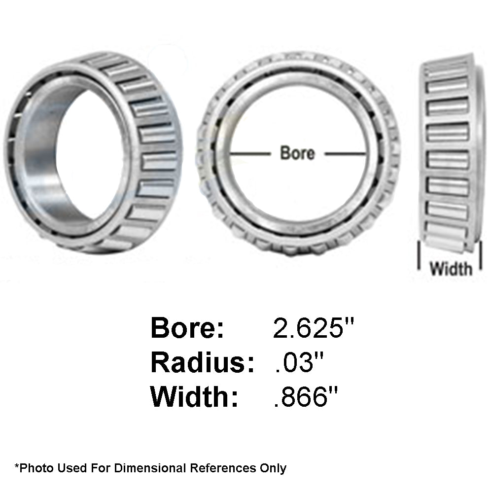 Tapered Roller Bearing Cone Fits John Deere 2040 2030 JD8151