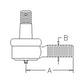 WN-3A012-62920-PEX Power Steering, Cylinder, End Fits Kubota M4700 M5400