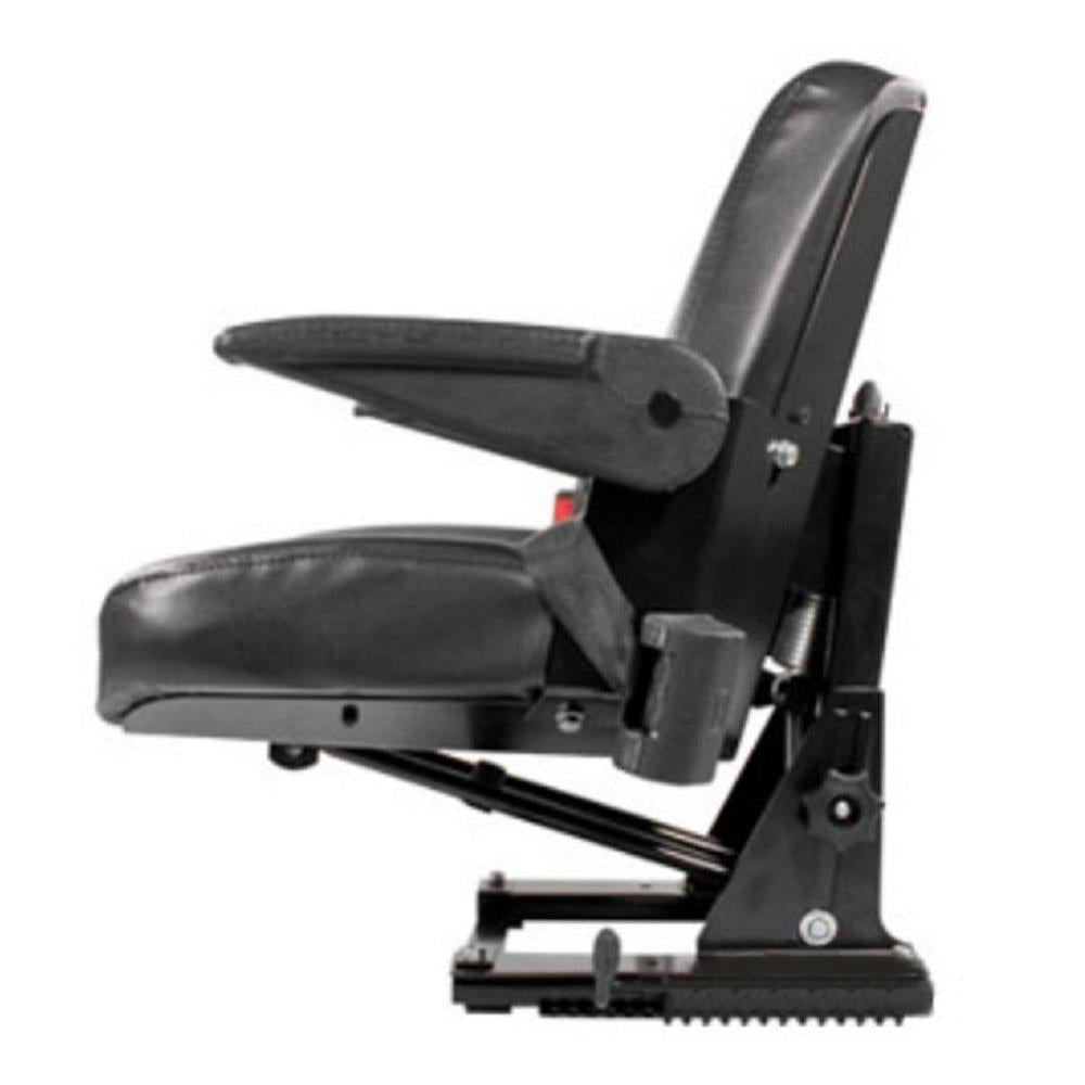 Black Vinyl Tractor Seat 3A011-85010 Fits Kubota M4700 M4900 M5030 M5400 M5700
