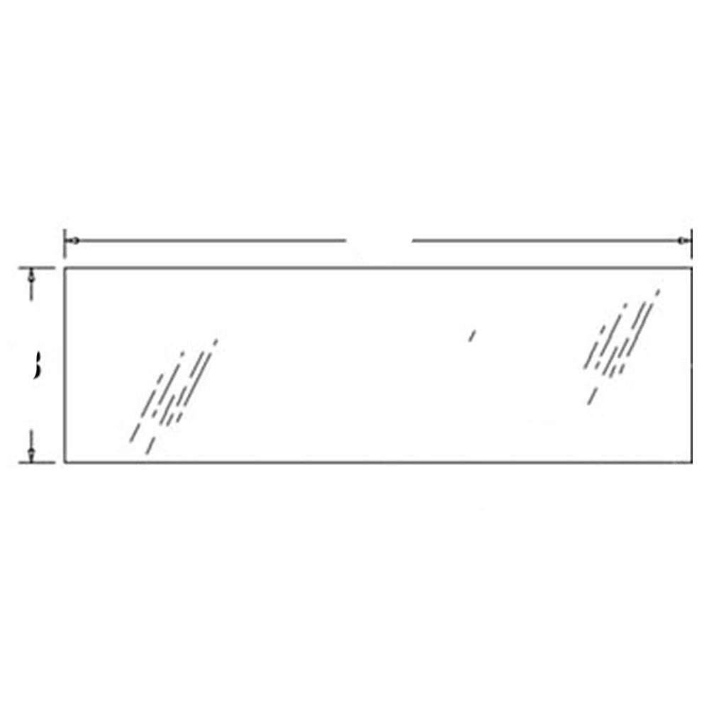Rear Cab Glass Fits Kubota M8200 M5700 M9000 M105 M4900 M95 M6800 3A751-70550