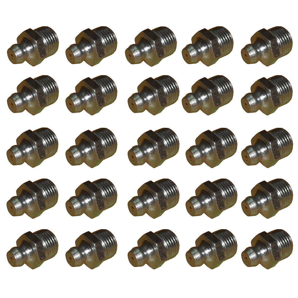 3B8489 3B-8489 Set of 25 Replacement Fittings Grease Fits Caterpillar 972 966