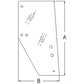 A-3F260-53050 Right Hand Door Glass - Fits Kubota Tractors M105X, M110, M120 +
