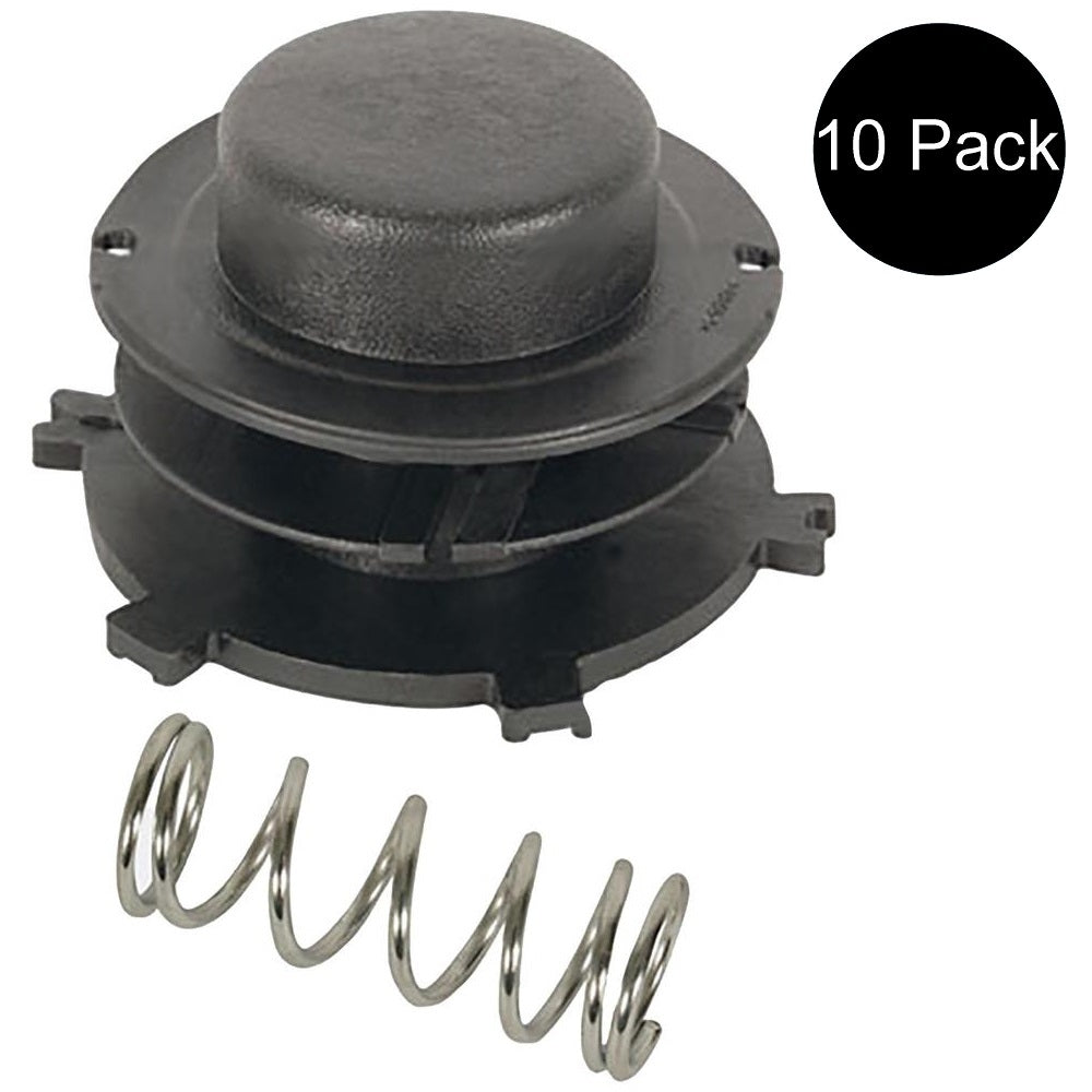 4002-713-3017 Ten (10) Replacement Trimmer Head Spool & Spring Sets 00009971501