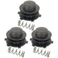 Three (3) Trimmer Head Spools w/ Springs 4002-713-3017 0000-997-1501