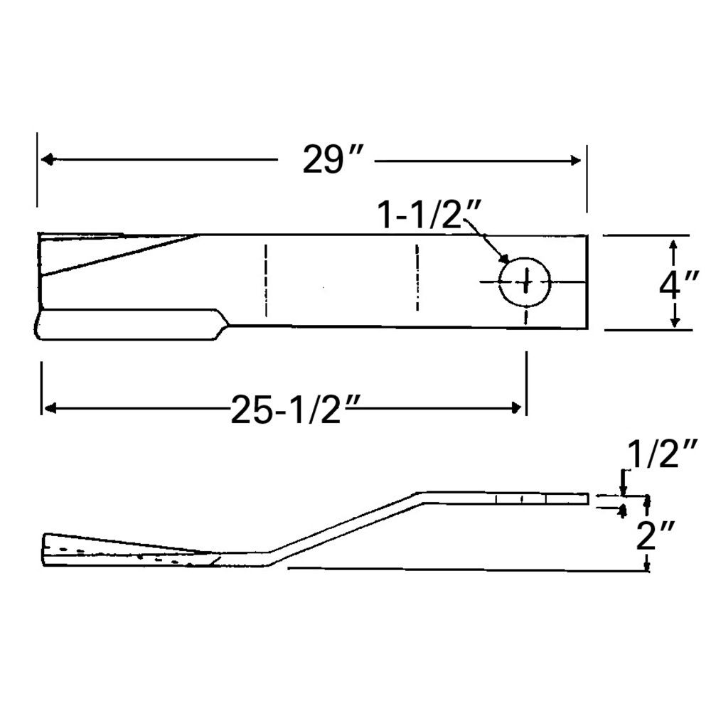 401048 Blade for Schulte Rotary Cutter 5026 S-150 V-1280 XH-1500