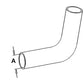 402188R1 New Lower Radiator Hose Fits Case-IH Tractor Models 454 464 2" ID