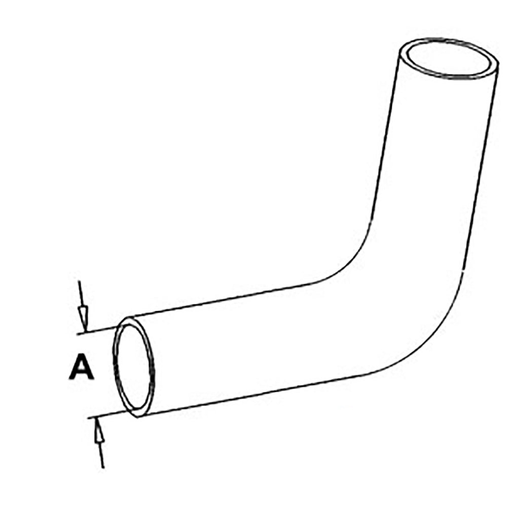 402188R1 New Lower Radiator Hose Fits Case-IH Tractor Models 454 464 2" ID