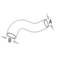 Top Radiator Hose Fits Case IH