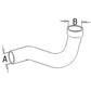 Top Radiator Hose Fits Case/International Harvester Replaces 402206R1