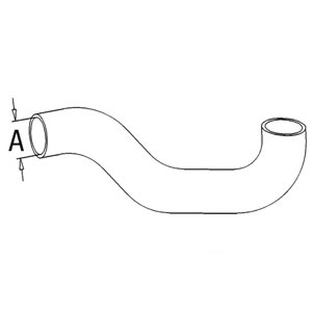 Top Radiator Hose Fits 544 Diesel 402346R1 402346R1-A