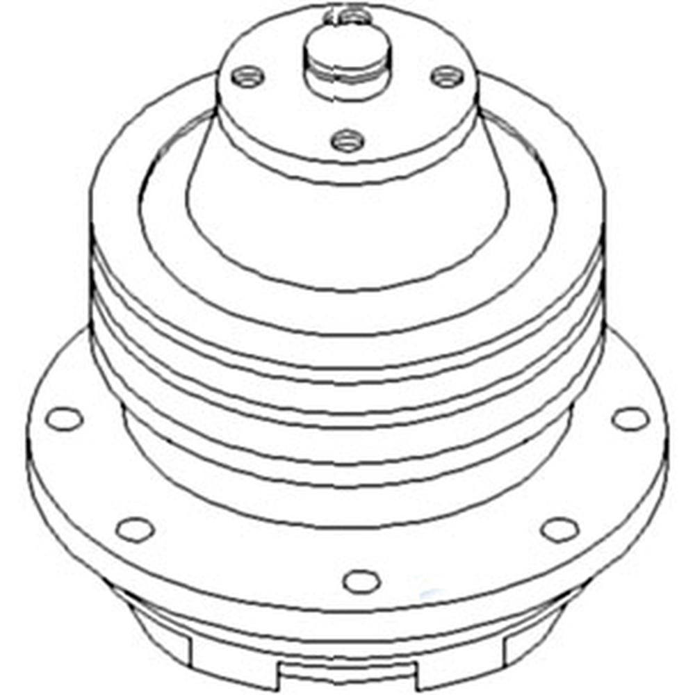 403835058 New Water Pump Fits Mpl Moline Tractor Models 2-135 2-155 2150