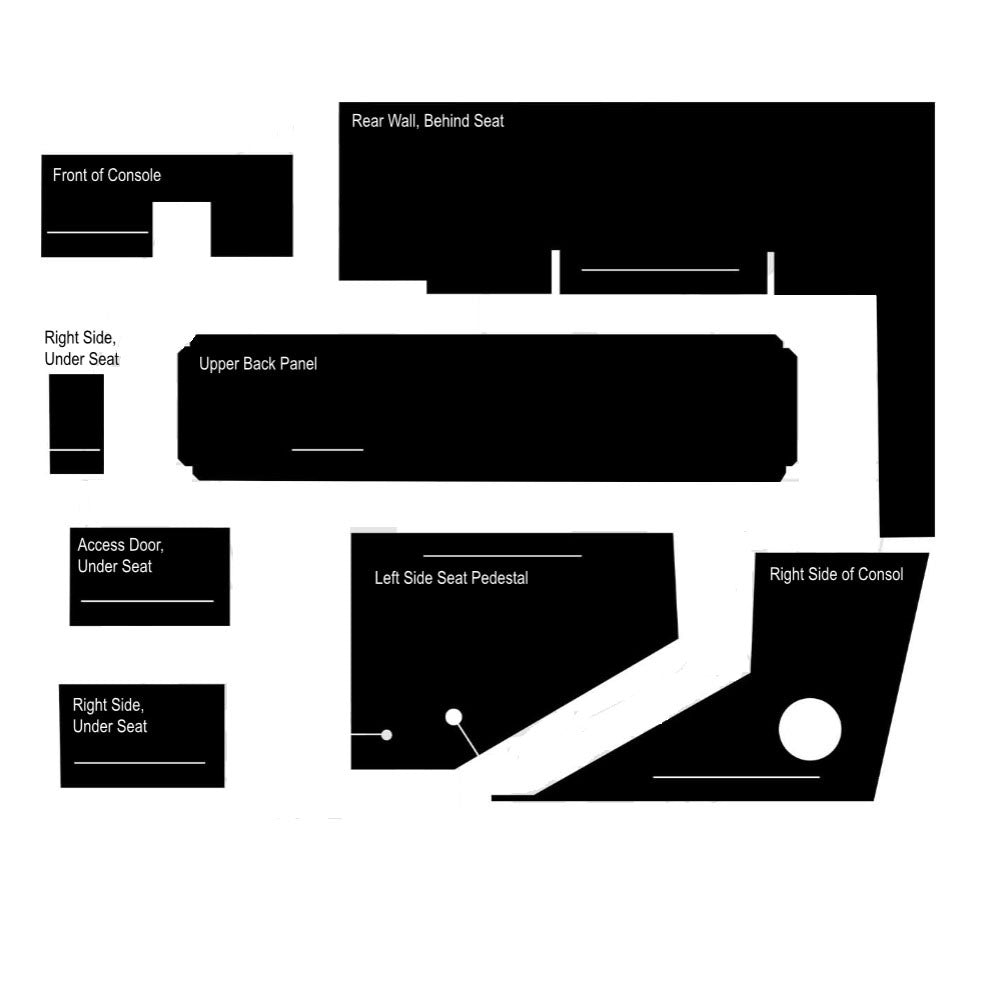 CR6620 Cab Interior Kit Fits John Deere Combines 6620 7720 8820