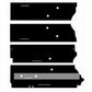 4054-P New Cab Post Kit Fits John Deere 4030 4040 4230 4240 4430 4440 4630 4640