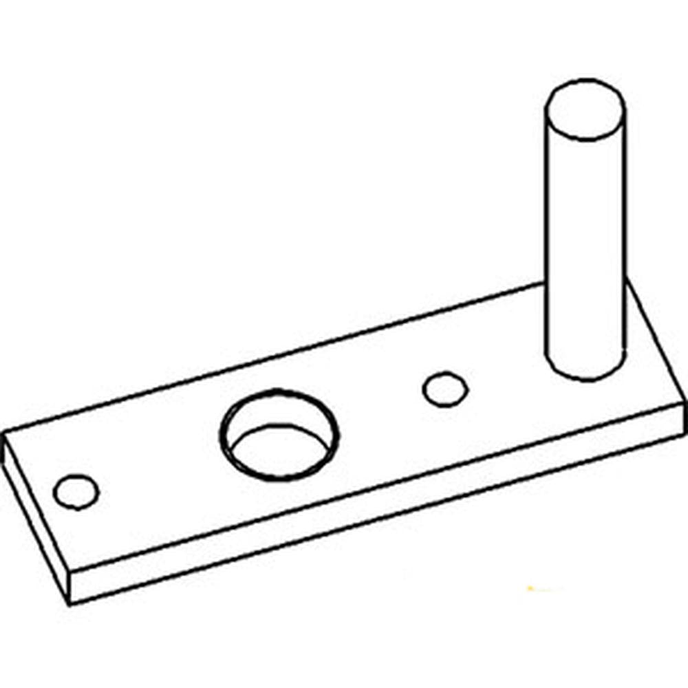 Power Steering Cylinder Plate Fits Case IH Models 1701-1