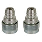 4060-4MB (2) Hydraulic Coupler Adapters Pioneer to Fits John Deere Fits John Dee