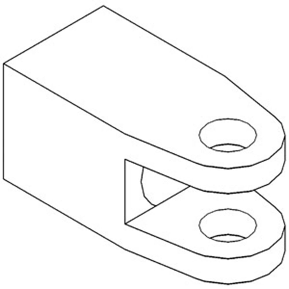 406249R1 New Front Yoke Stabilizer Fits Case-IH Tractor Models 1066 1086 +