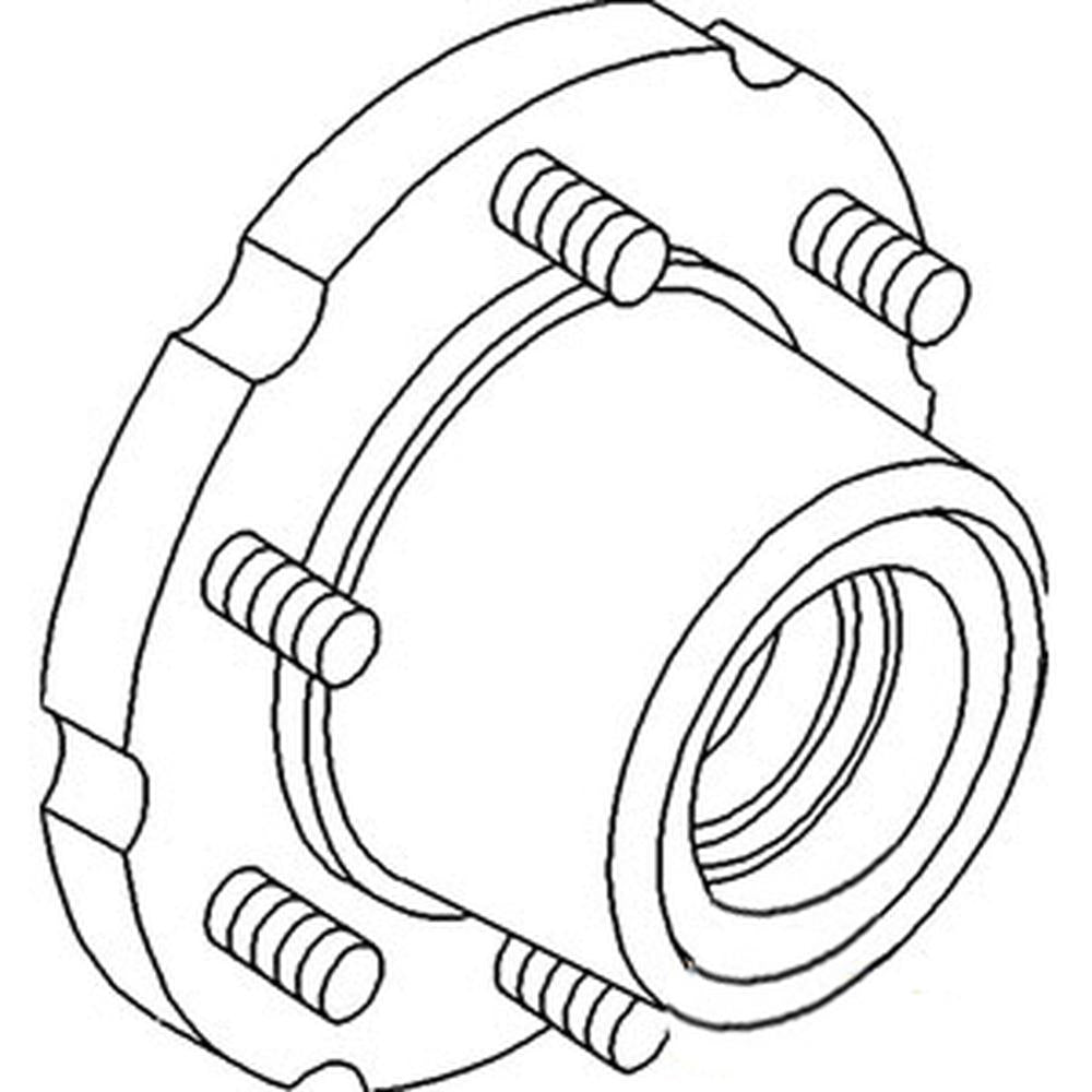 Front Wheel Hub Fits Case/International Harvester Replaces 406294R21