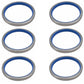 4083972 (6) Pin Seals AT131682 Fits John Deere, Hitachi Excavators EX400LC 450CL