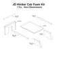 New Cab Upholstery Kit w/ Headliner Fits John Deere 3010 3020 4000 4010 4020