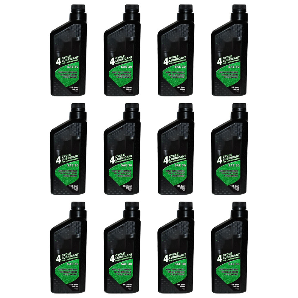 4092H Fits Champion Premium SAE 30 4-Cycyle Oil 12/QTS.