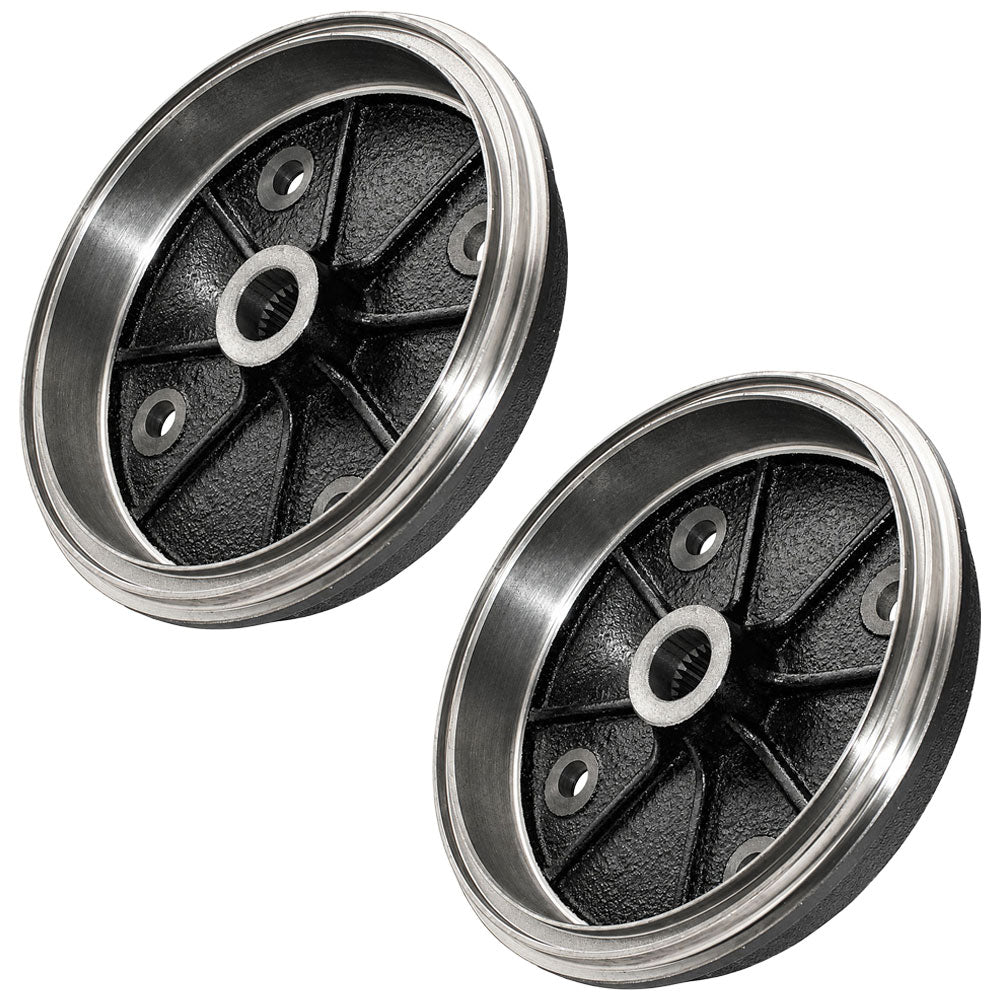 (2) Rear Brake Drums 41038-1226 Fits Kawasaki Mule 2500 2510 2520