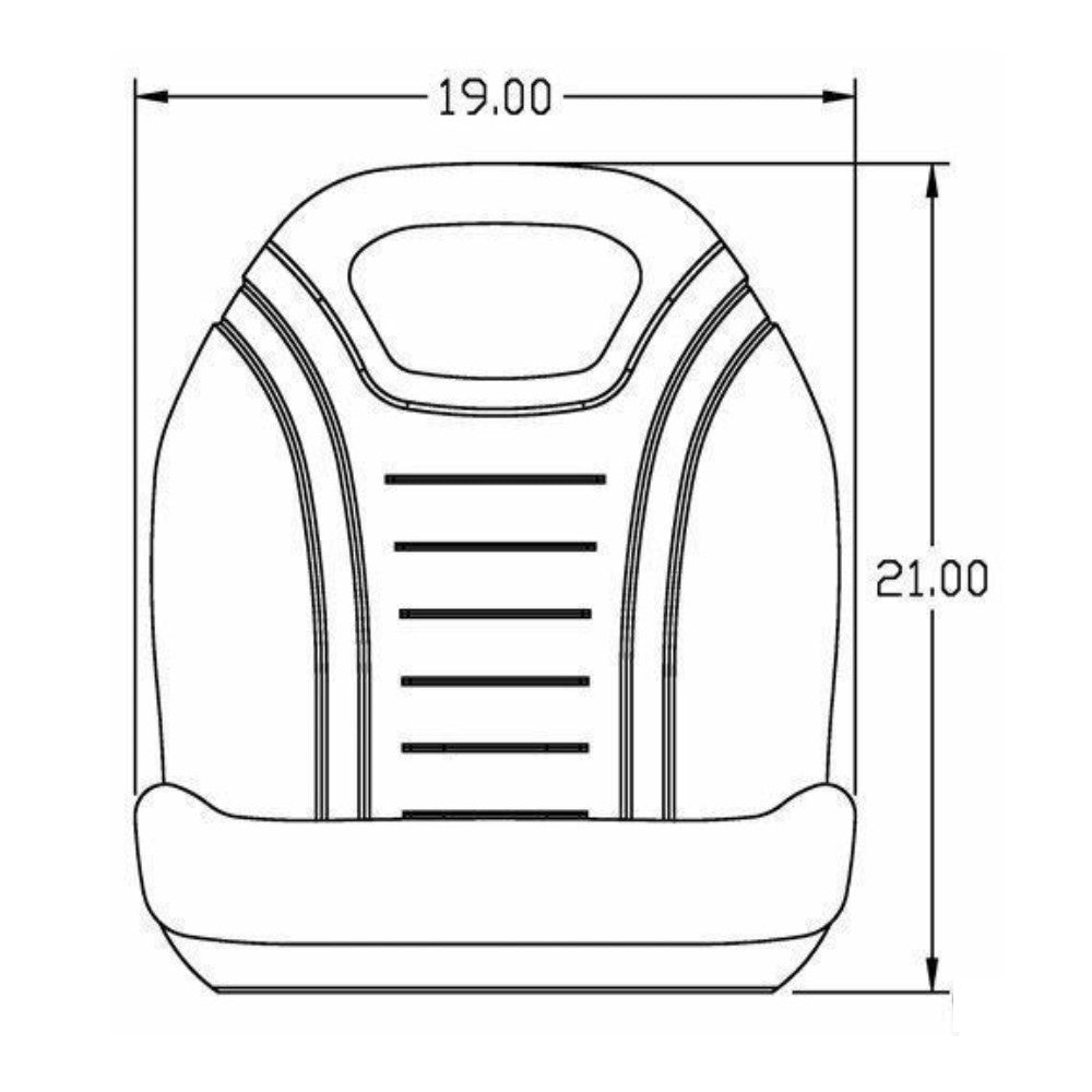 Yellow Seat w/ Armrests & Bracket Fits John Deere Tractor X720 X724 X728 X740