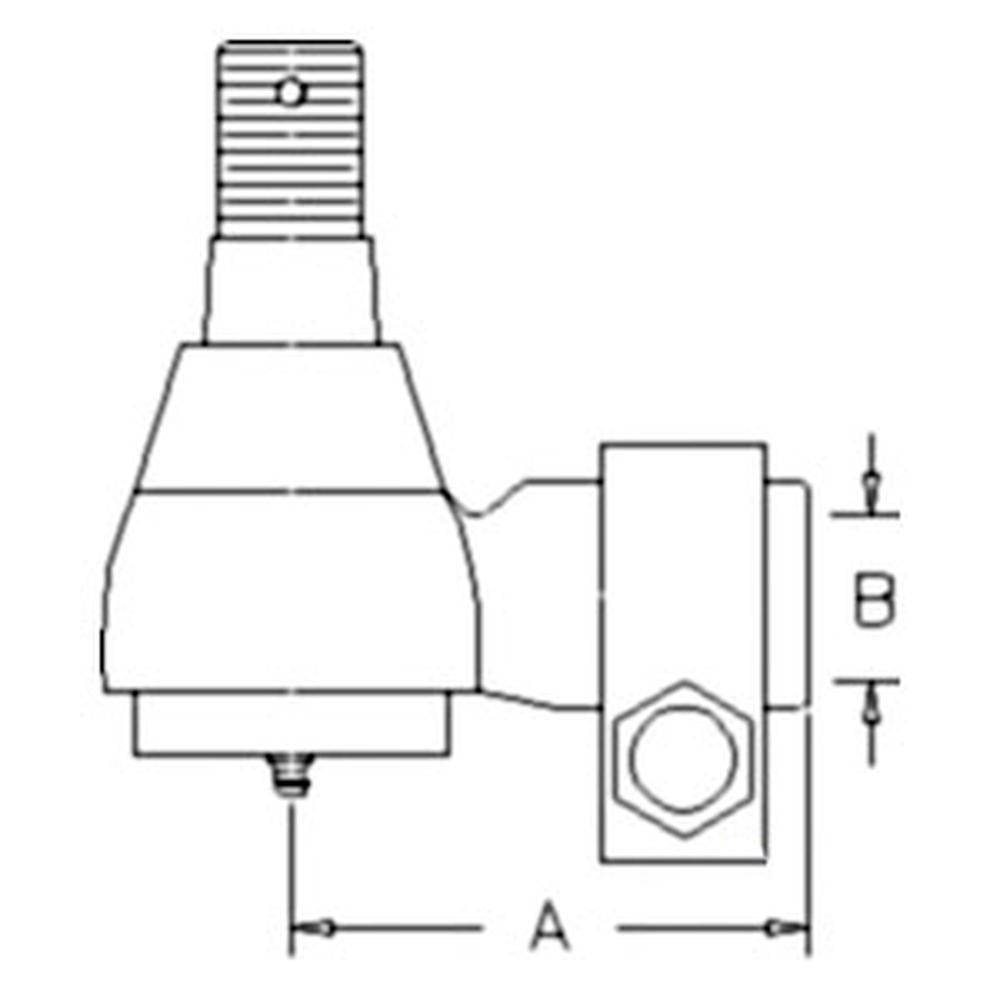 437222A1 New Power Steering Cylinder End Fits Case-IH Tractor Models 2344 +