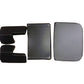 AT18696 Seat Cushion Set Wood Frame Back/Bottom/Arm Rests Fits John Deere