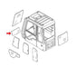 Cab Glass - Front Lower Fits John Deere 200CLC 230CLC 160C LC 120C fits Hitachi