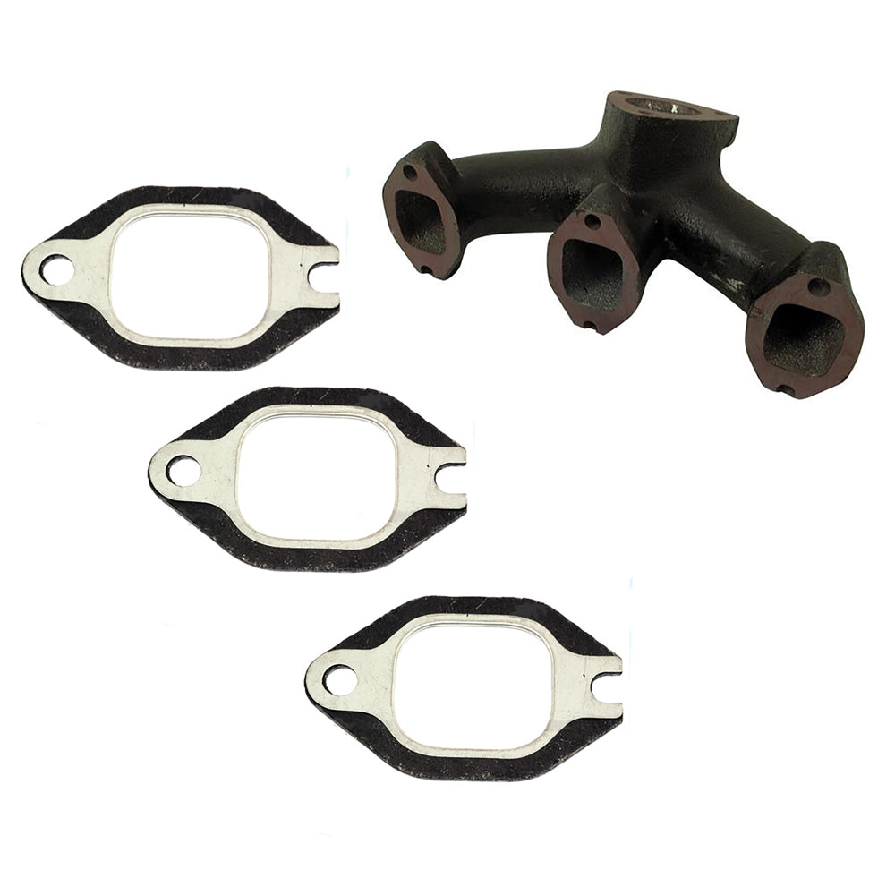 Exhaust Manifold w/Gaskets Fits Allis Chalmers 5040 5045 5050