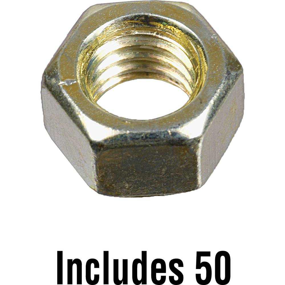 462-25000-50-JN J&N Electrical Products Nut, Hex