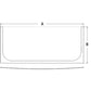 Front Lower Excavator Glass Fits John Deere- P/N 4651654