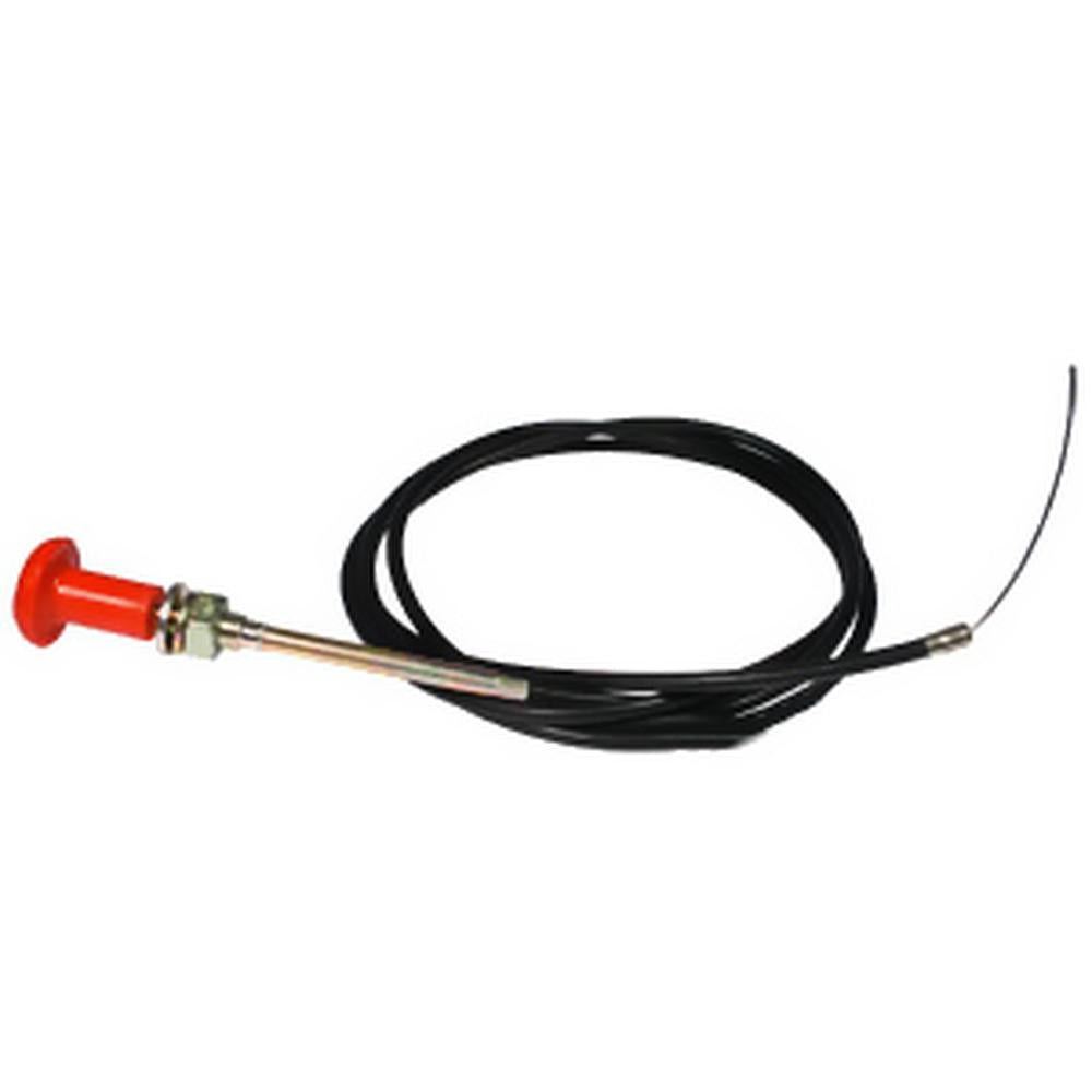 Round Handle Pull Stop Cable Fits Case/International Harvester Replaces 47V1534