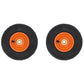 Qty 2: Caster Wheel Assembly  Fits Scag Replaces 407311