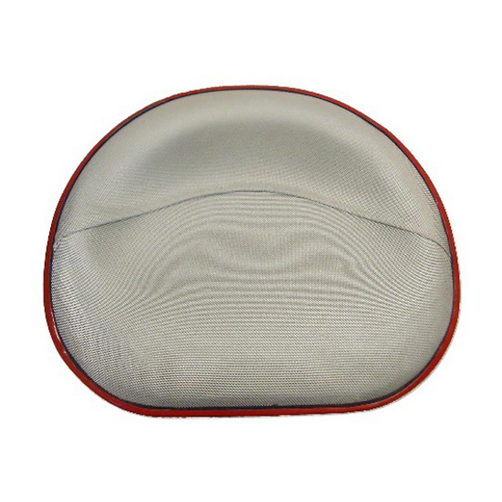 Pan Seat Silver Canvas Fits FARMALL H M 49498DD